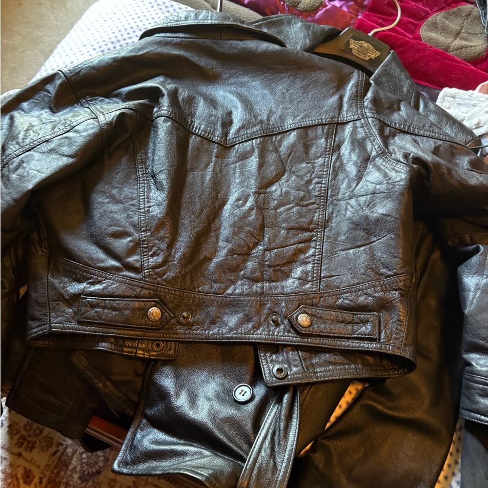 Harley-Davidson Black Leather Jacket